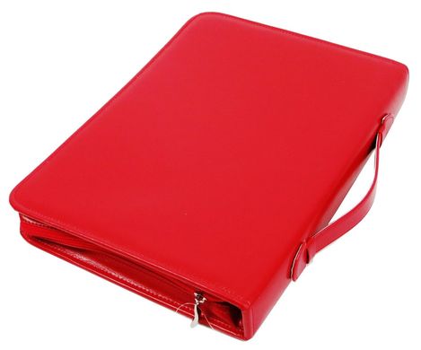 Женская папка для документов из эко кожи AMO SSBW01 красный