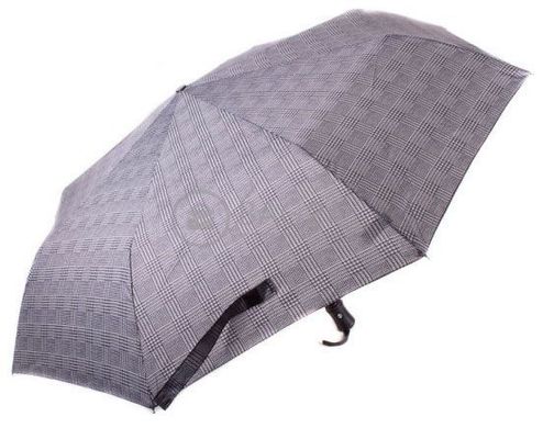 Мужской зонт автомат серого цвета RAINY DAYS U76868-shotladka, Серый