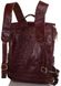 Эксклюзивный рюкзак из натуральной кожи ETERNO ET1017-1, Коричневый