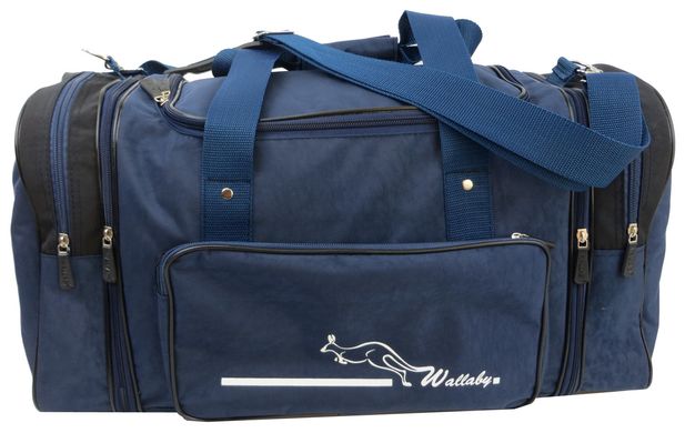 Спортивная сумка с увеличением размера 48 л Wallaby синяя