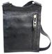 Невелика чоловіча шкіряна сумка на плече Giorgio Ferretti чорна