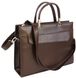 Женская деловая сумка из эко кожи Jurom коричневый