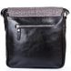 Жіноча шкіряна сумка-почтальонка LASKARA (Ласкара) LK-DD223-black-grafite Чорний