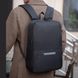 Вместительный мужской текстильный рюкзак Confident AT06-T-444A Черный