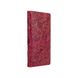 Ергономічний дизайнерський червоний шкіряний гаманець на 14 карт, колекція "Let's Go Travel"
