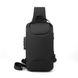 Чоловіча текстильна сумка-рюкзак Confident ATN01-T-X1661A Чорний