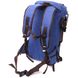 Функциональный рюкзак-трансформер в стиле милитари из плотного текстиля Vintage 22159 Синий