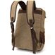 Рюкзак текстильный дорожный унисекс Vintage 20620 Оливковый