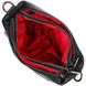 Удобная сумка на три отделения из натуральной кожи 22094 Vintage Черная