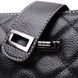 Чудова сумка для стильних жінок із натуральної шкіри Vintage 22415 Чорна