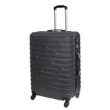 Большой пластиковый дорожный чемодан Costa Brava 26" Vip Collection темно-серая Costa.26.Grey фото