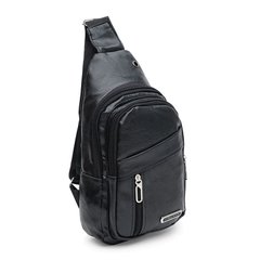 Чоловічий рюкзак через плече Monsen C1920bl-black
