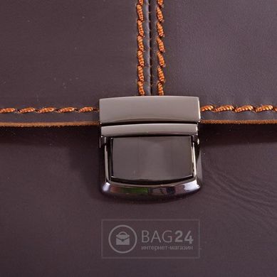 Большой мужской портфель из кожи ETERNO ET20621, Коричневый