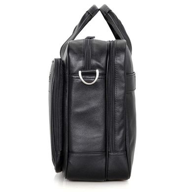 Шкіряна сумка Tiding Bag 7367A Чорна