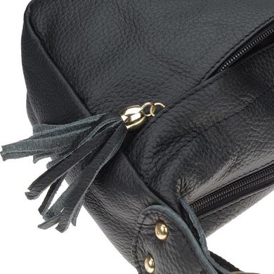 Жіноча шкіряна сумка Borsa Leather 1t300-black