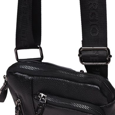Мужская кожаная сумка на плечо Giorgio Ferretti 3481a-black