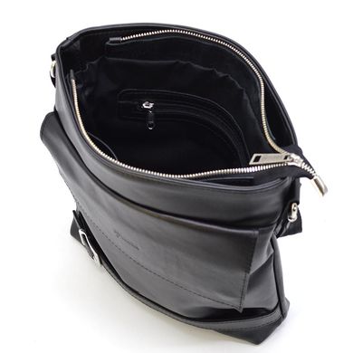 Кожаная мужская сумка через плечо TARWA GA-0040-3md Черный