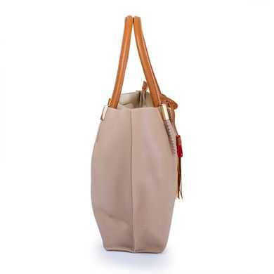 Женская сумка из качественного кожезаменителя AMELIE GALANTI (АМЕЛИ ГАЛАНТИ) A981112-apricot Бежевый