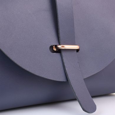 Женская дизайнерская кожаная сумка GALA GURIANOFF (ГАЛА ГУРЬЯНОВ) GG1252-6 Синий