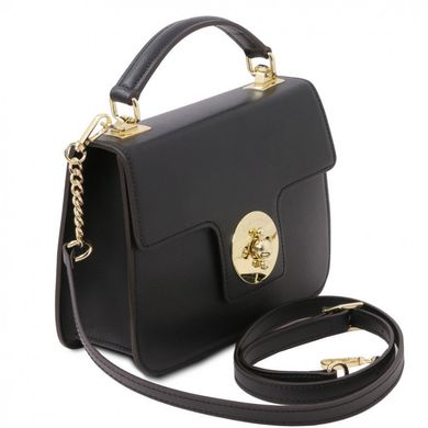 TL142078 TL Bag - кожаная женская сумочка, цвет: Черный