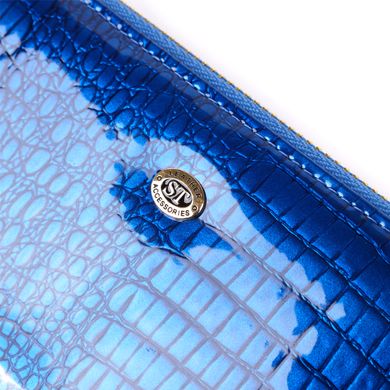 Гаманець жіночий ST Leather 18447 (S5001A) на блискавці Синій