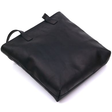 Винтажная кожаная женская сумка Shvigel 16347 Черный