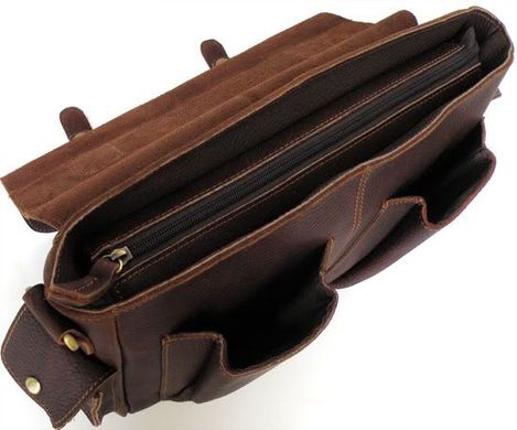 Шкіряний портфель з товстої шкіри 14137