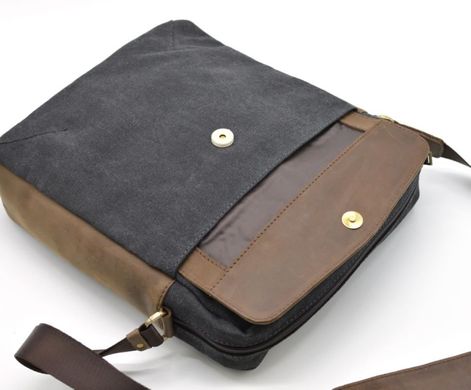 Мужская сумка парусина+кожа RG-1810-4lx от бренда Tarwa
