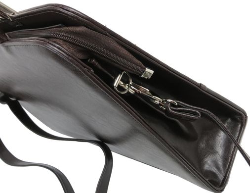Жіночий діловий портфель із еко шкіри JPB TE-89 коричневий