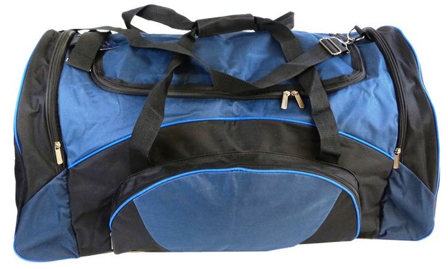 Дорожная сумка 70 L Loren St5 черная с синим