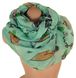 Зелений бавовняний шарф для жінок ETERNO ES0206-11-green, Зелений