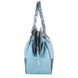 Жіноча сумка з якісного шкірозамінника LASKARA (Ласкарєв) LK-10246-sky-blue Блакитний