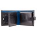 Кошелек мужской Visconti PM102 Leonardo c RFID (Black Blue)