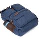 Рюкзак текстильний дорожній унісекс Vintage 20621 Синій