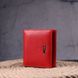 Женский небольшой кошелек с монетницей из натуральной кожи KARYA 21380 Красный