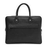 Мужская кожаная сумка Borsa Leather K117611bl-black фото