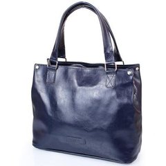 Жіноча шкіряна сумка LASKARA (Ласкара) LK-DD219-navy Синій