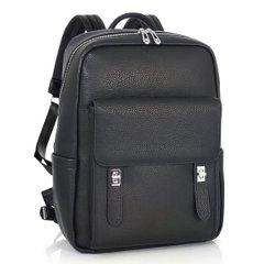 Стильный кожаный рюкзак Tiding Bag N2-191228-33A Черный