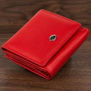 Компактный кошелек женский ST Leather 19259 Красный