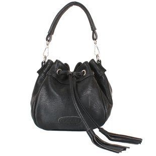 Женская сумка из качественного кожезаменителя LASKARA (ЛАСКАРА) LK10195-black Черный
