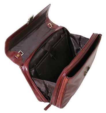 Елегантний чоловічий портфель Vip Collection 275C, Коричневий