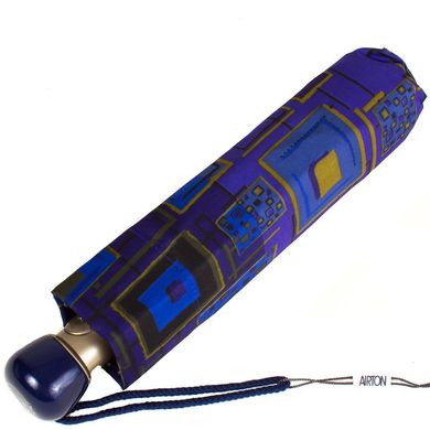 Парасолька жіноча напівавтомат AIRTON (АЕРТОН) Z3615-5082 Синя