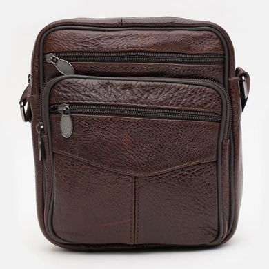Мужская кожаная сумка Keizer K19970br-brown