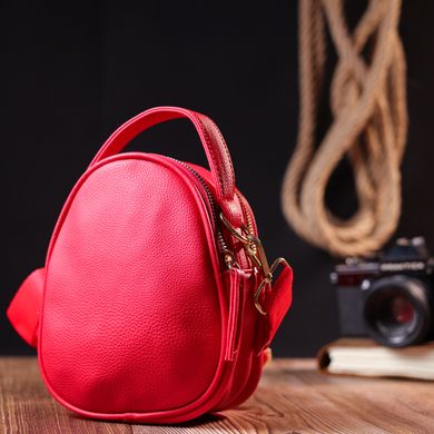 Маленька жіноча сумка з еко-шкіри Vintage 18702 Червоний