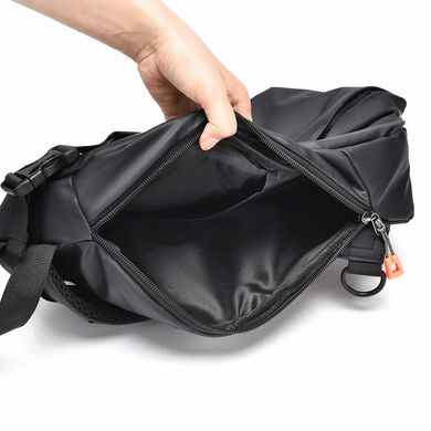 Текстильна чоловіча сумка через плече Confident ATN02-6013A Чорний