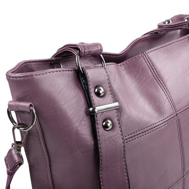 Женская сумка из качественного кожезаменителя VALIRIA FASHION (ВАЛИРИЯ ФЭШН) DET1846-29 Фиолетовый