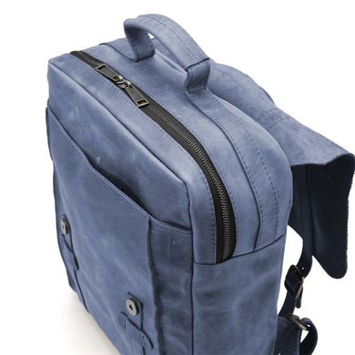 Сумка рюкзак для ноутбука из лошадиной кожи TARWA RK-3420-3md Зеленый