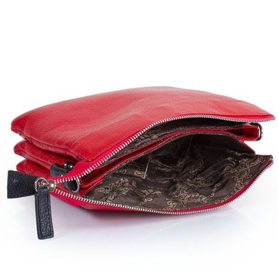 Женская кожаная мини-сумка DESISAN (ДЕСИСАН) SHI2811-4-1FL Красный