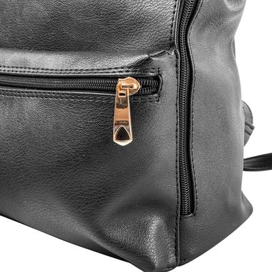 Сумка-рюкзак жіноча з якісного шкірозамінника ETERNO (Етерн) ETZG06-18-2 Чорний