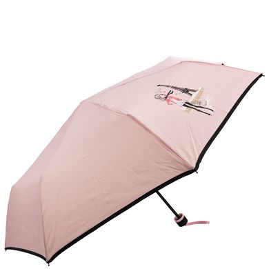 Зонт женский механический компактный облегченный ART RAIN (АРТ РЕЙН) ZAR3511-10 Розовый